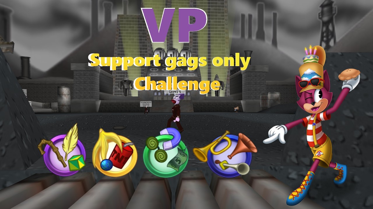 VP support gags only challenge