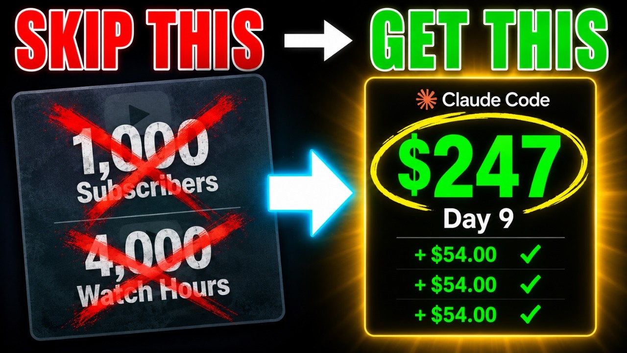 Skip YouTube Monetization (This Claude Code Method Pays More)