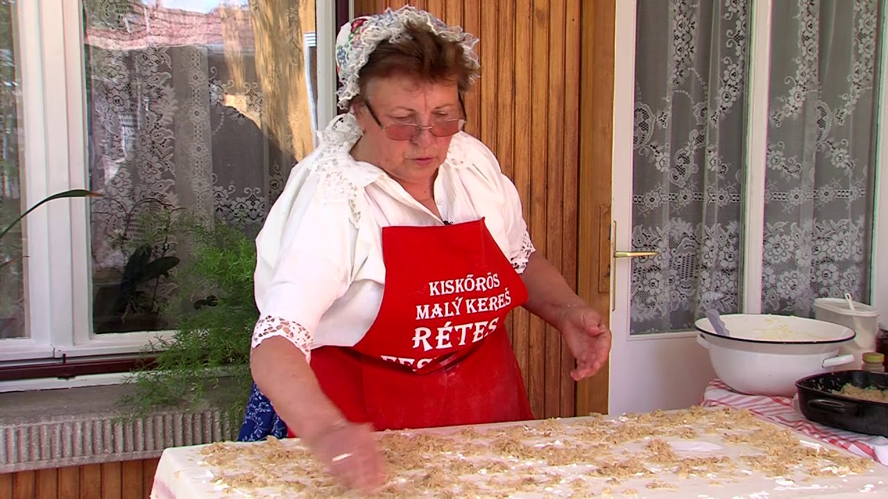 Így készül a kiskőrösi szaladgálós rétes