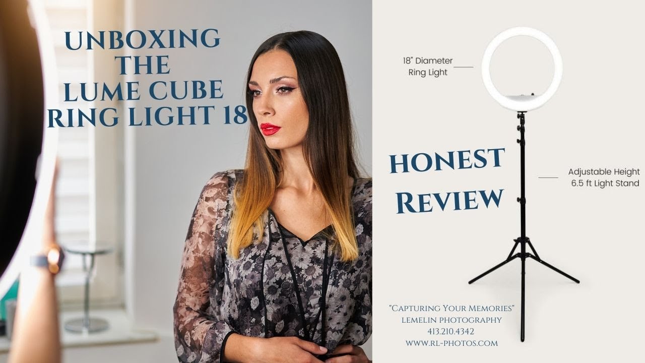 LUME CUBE 18 inch Ring Light Unboxing & honest review, worth it or not?  #lumecube #smile