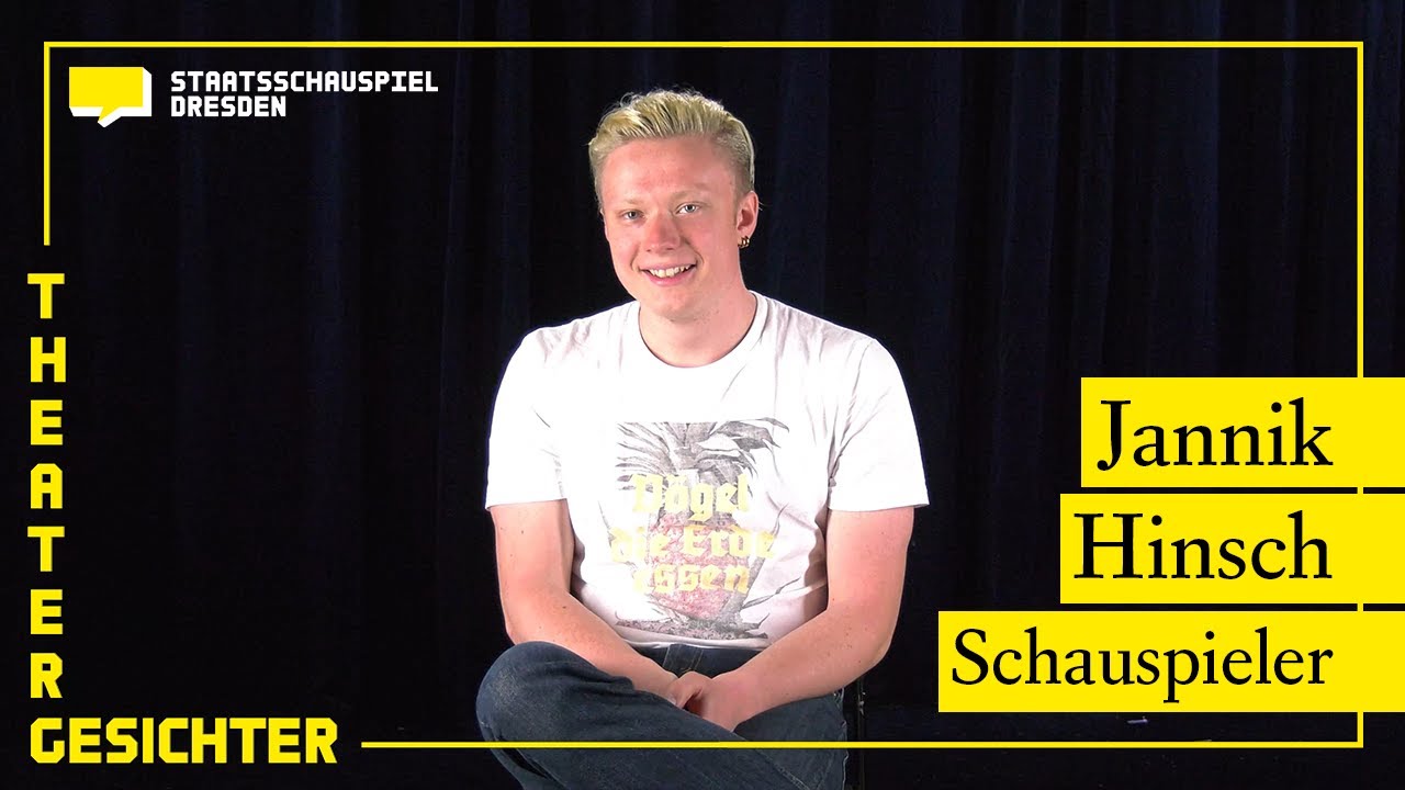 Staatsschauspiel Dresden | Theatergesichter: Jannik Hinsch, Schauspieler