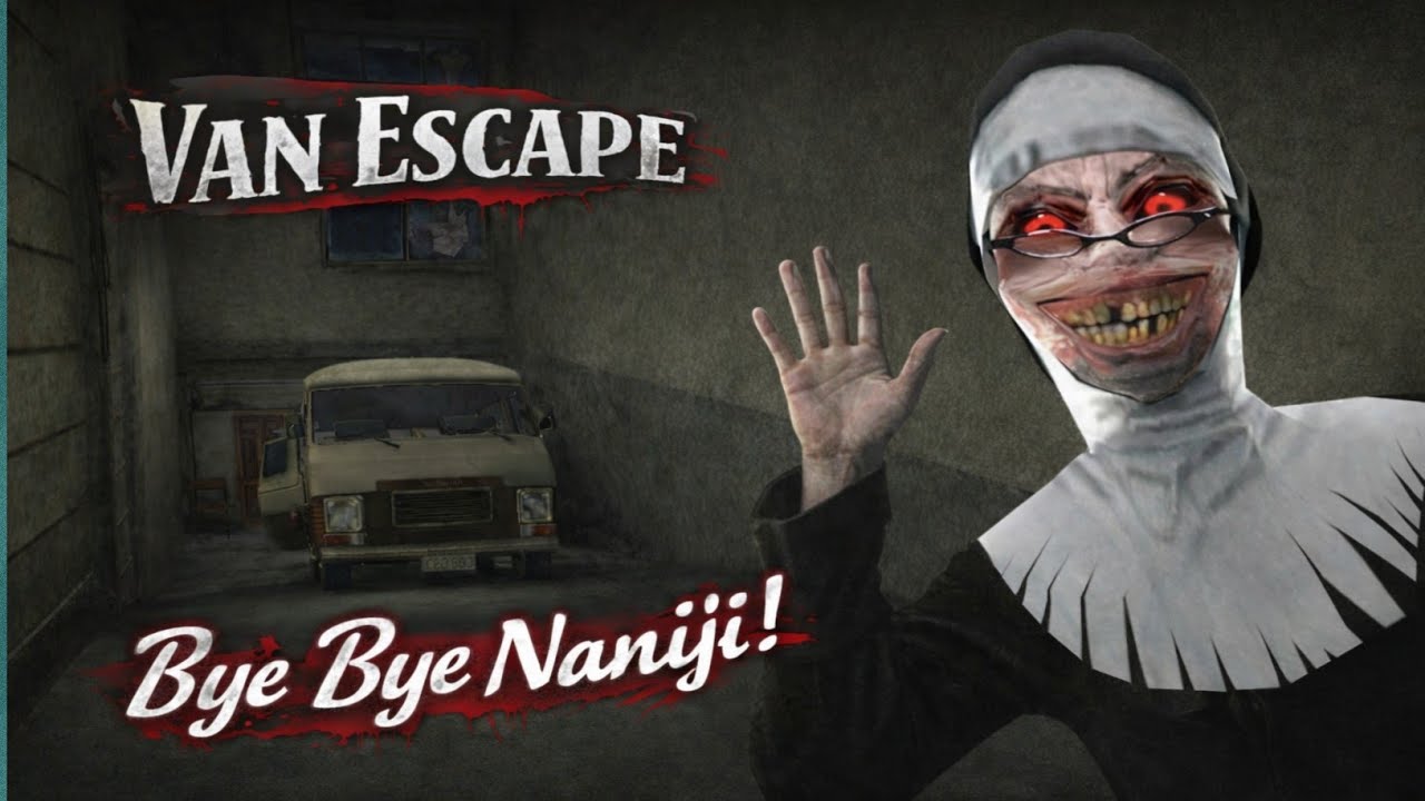 VAN ESCAPE FROM EVIL NUN SCHOOL!! Evil Nun Horror game