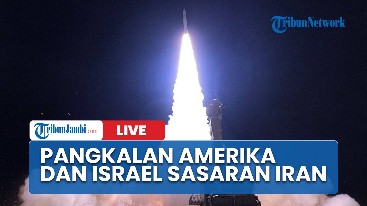 🔴Rudal Iran Targetkan Pangkalan Amerika dan Israel