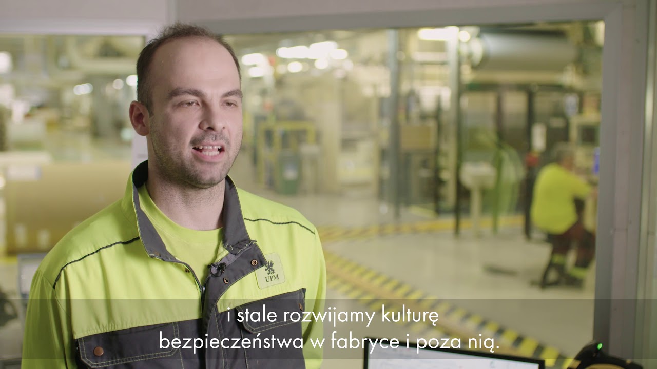 Witamy w fabryce UPM Raflatac w Biskupicach Podg&oacute;rnych