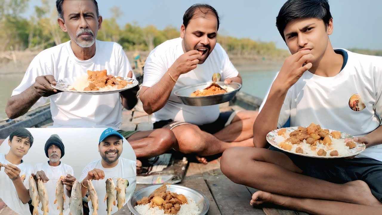 বিদ্যাধরী নদীর টেংরা মাছ | ধরাও, রান্না আর আনন্দ🐟🍲 @royalsundarbanfishing25 #sundarban 