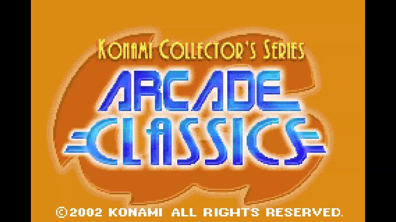 Konami Collector's Series: Arcade Advanced. [GBA - Konami]. (2002). 1loop. Playthroughs. 60fps.