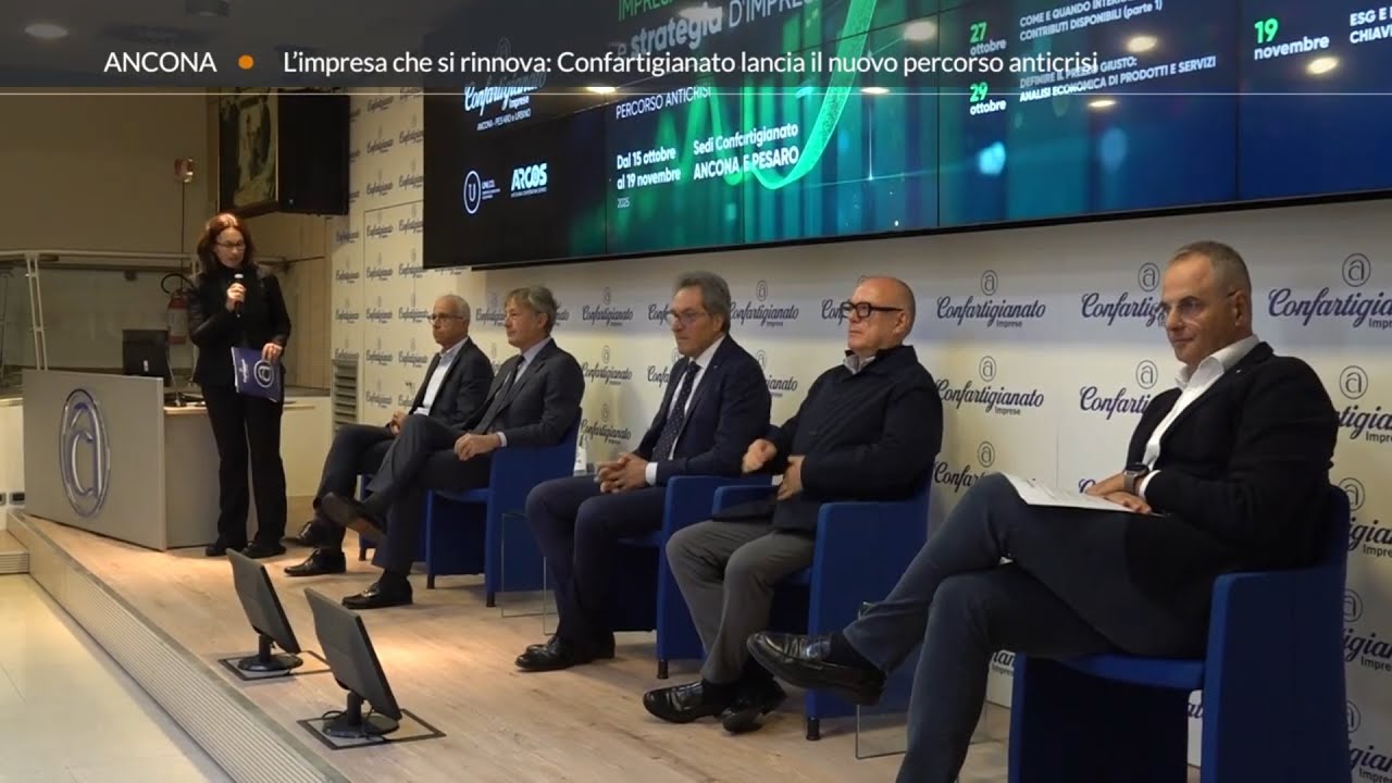 L'impresa che si rinnova: Confartigianato lancia il nuovo percorso anticrisi