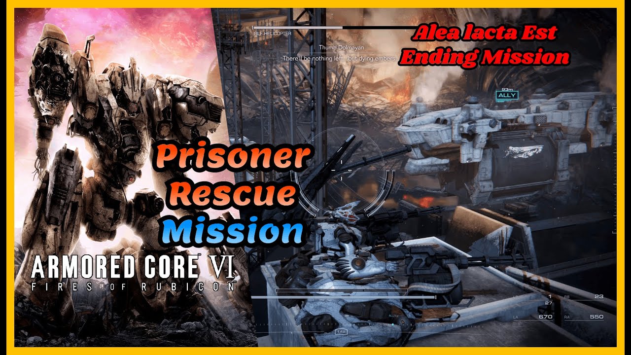 Prisoner Rescue | Full Walkthrough | Armored Core 6