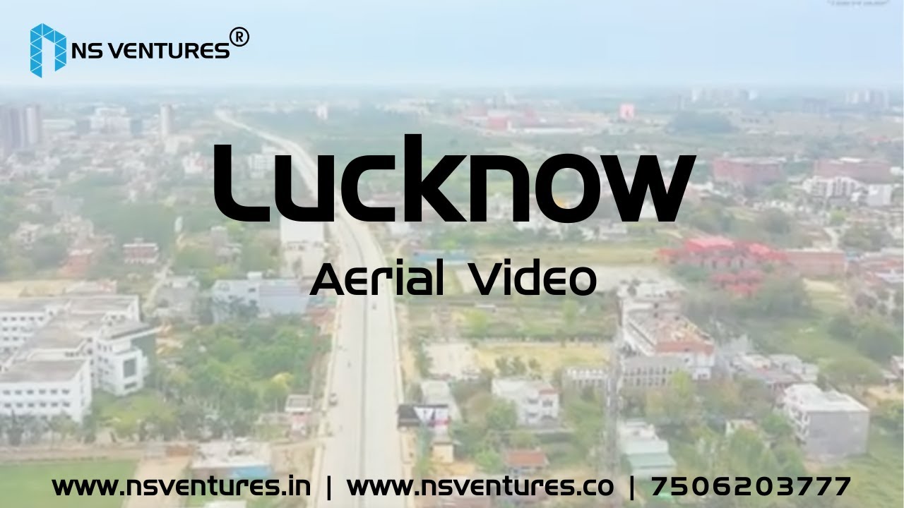 Lucknow Drone View Video || Walkthrough Video || Route Video