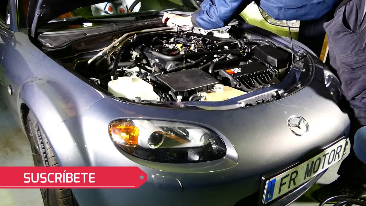 MAZDA MX5 NC - VÁLVULAS DOBLADAS - COMPROBACIONES SOBRE MOTOR PARTE-1