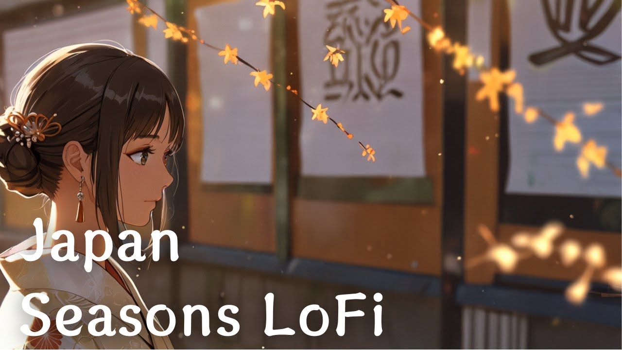 【和風BGM】October Reverie｜Japanese Traditional LoFi with shamisen Oriental LoFi Background Music