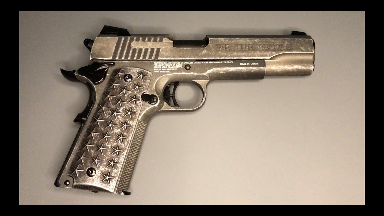 Sig Sauer 1911 'We The People' 4.5mm CO2 Replica Air Pistol