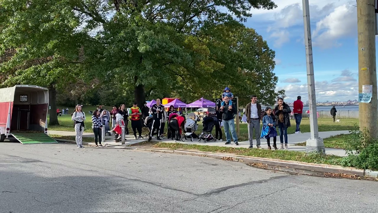 The arrival of The College Point 2021 Halloween Parade and Festival