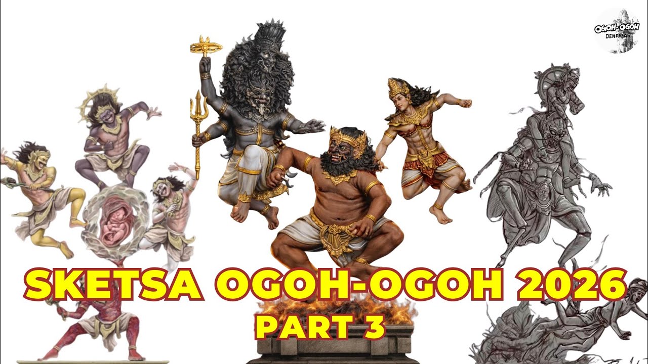 GAGAH!!! SKETSA OGOH-OGOH PART 3 #ogohogoh #ogohogoh2026 #ogohogohdenpasar #ogohogohbali 