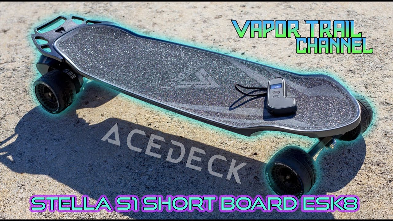 ACEDECK Stella S1 - The BEST Electric Short Board? And A Kicktail!