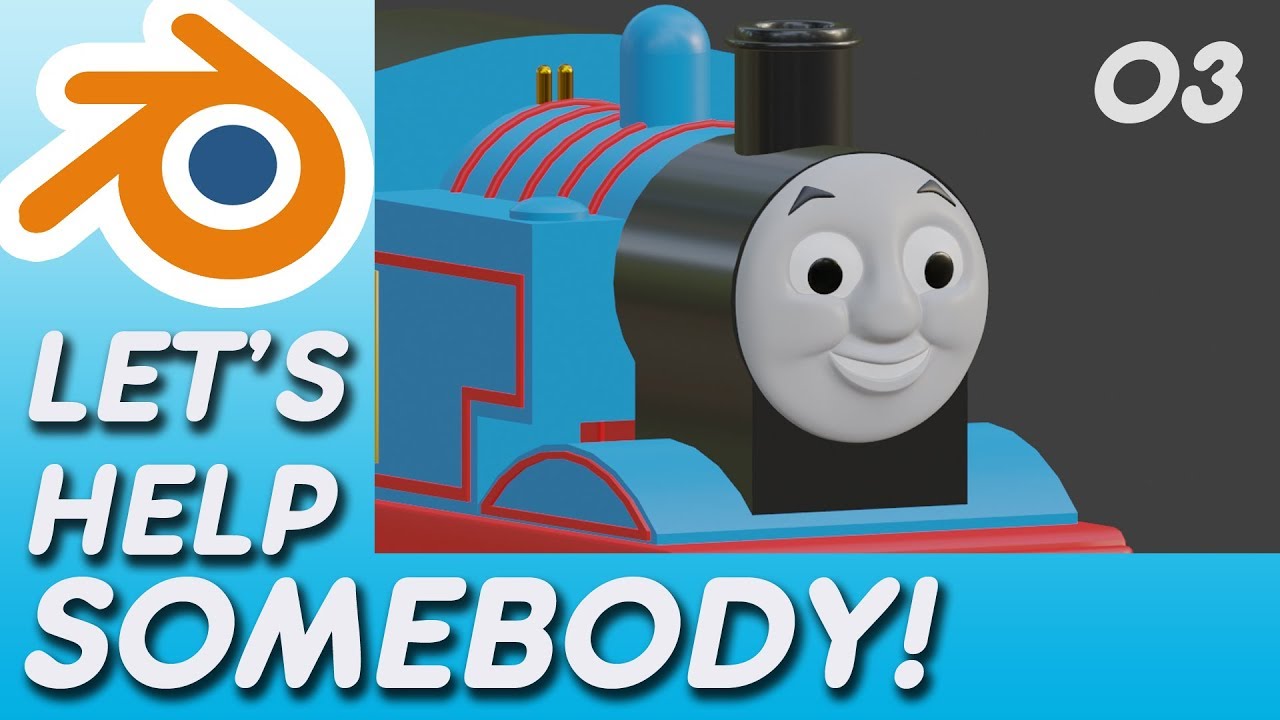 Let's Help! Episode 03: Sculpting Thomas the -Dank- Tank Engine Face