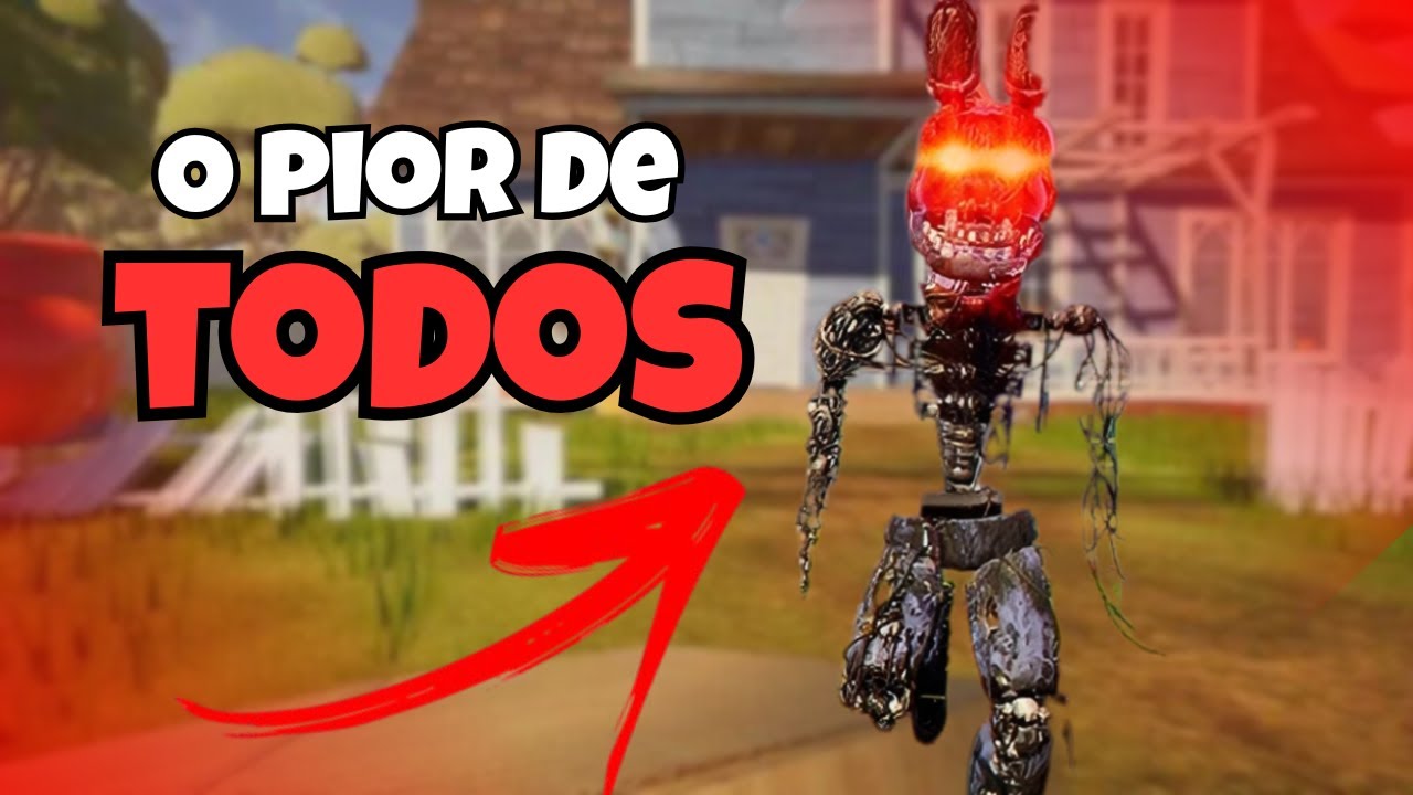 O BONNY É O MAIS RAPIDO DE TODOS ! - Hello Neighbor