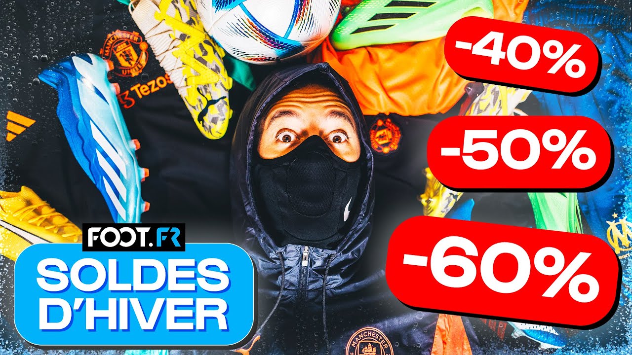 LES MEILLEURS PRODUITS FOOTBALL POUR LES SOLDES D'HIVER 2024 !