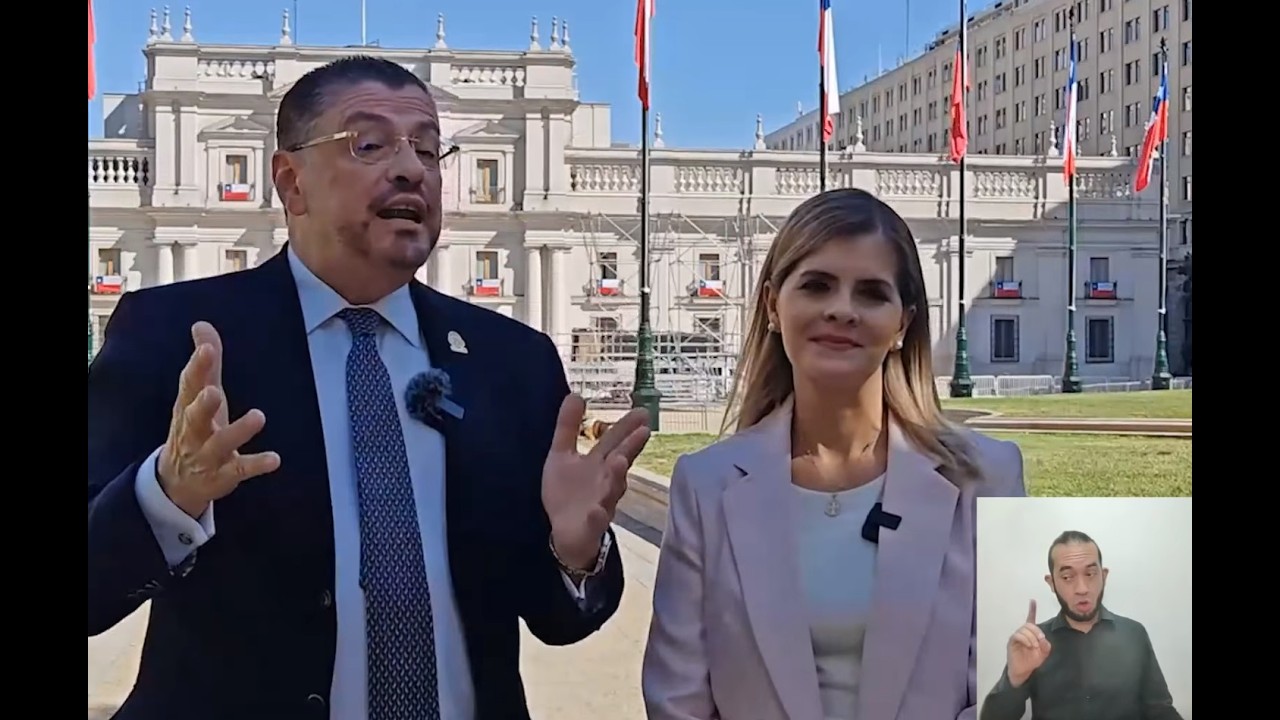 En vivo Presidente de Costa Rica
