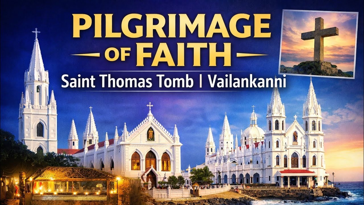 Pilgrimage to Chennai & Vailankanni | Saint Thomas Mount & Our Lady of Good Health#vailankanni🙏