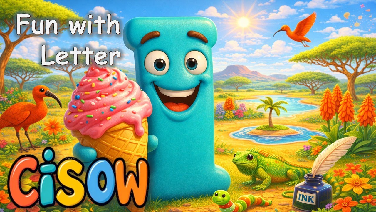 Learn the Letter I | Incredible Impalas & Igloos | Baobab ABCs by CISOW | African Cartoon for Kids