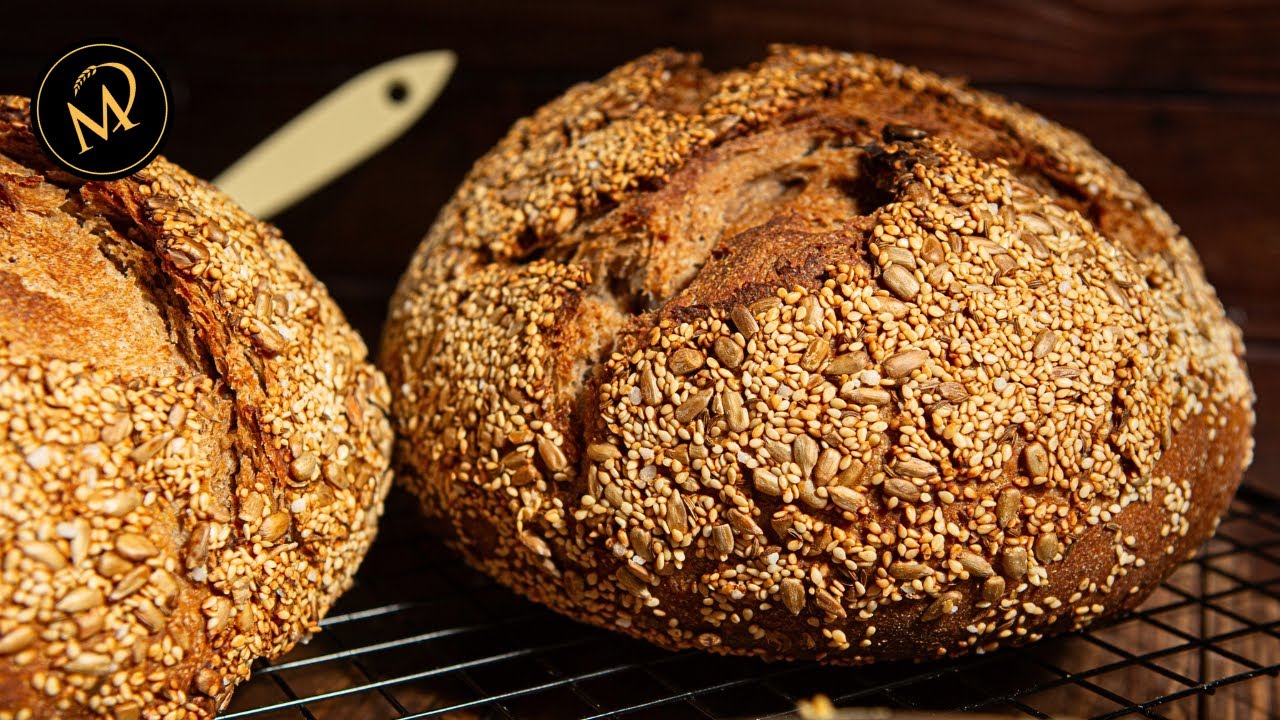 Sauerkrautbrot mit einer Senfkruste - so ein Brot gab es noch nie bei mir