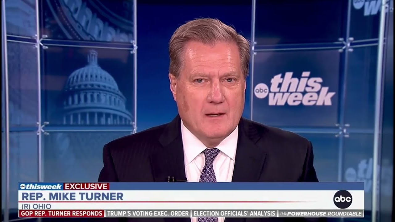 Rep. Mike Turner Discusses Iran on This Week With George Stephanopoulos