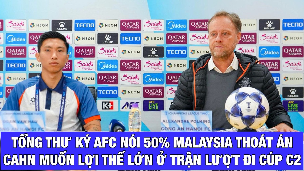 AFC LẠI BÊNH VỰC MALAYSIA TRẮNG TRỢN, CAHN MUỐN THẮNG ĐẬM, TẠO LỢI THẾ LƯỢT ĐI TRƯỚC TAMPINES ROVERS