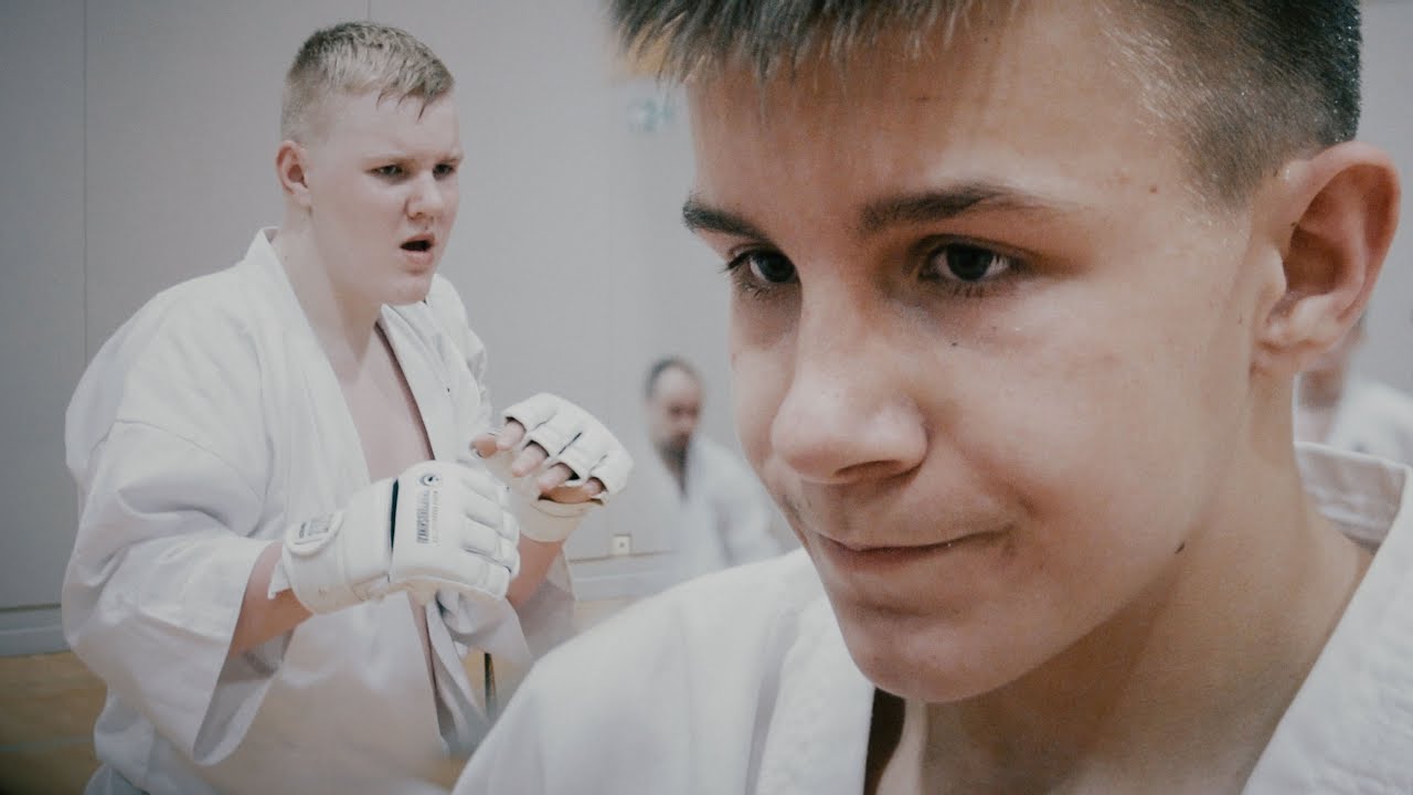 karate kyokushin 4, 3, 2 KYU egzaminas 2022