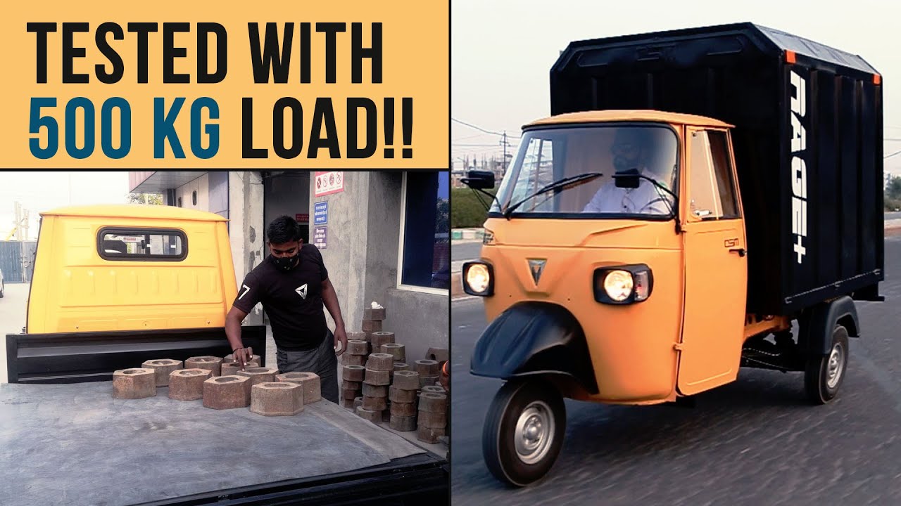 Omega Seiki Rage+ Electric 3-Wheeler Review: Carry 500 kg load in less than Re 1 per km
