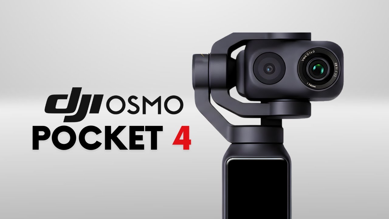 DJI Pocket 4 &ndash; New Body Design, Extra Buttons, Size Comparison