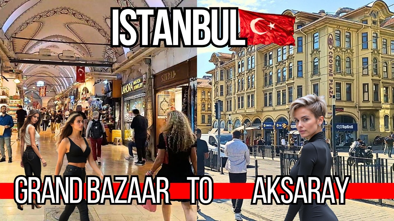 🇹🇷Must-See Istanbul Walking Tour 4K 2025 | Grand Bazaar To Aksaray | Fatih District, Beyazit, Laleli