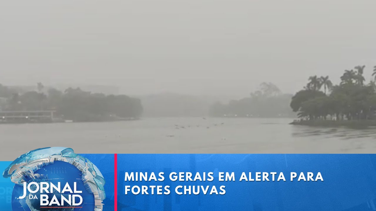 MG: Cidades em alerta para temporais | Jornal da Band