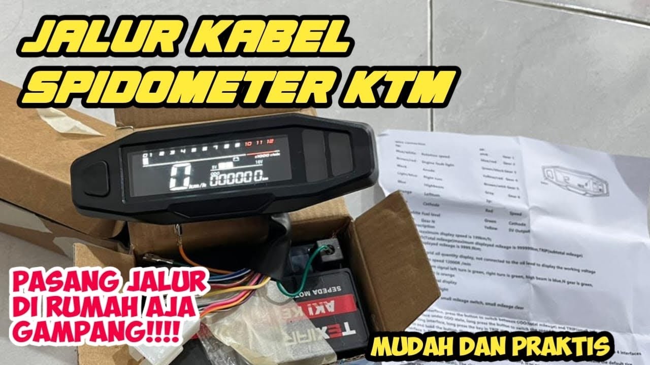 JALUR KABEL SPIDOMETER KTM UNNIVERSAL 