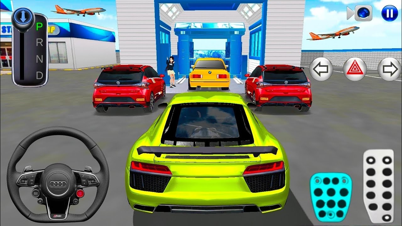 Realistic Supercar Wash Simulator in USA 🇺🇸🚗 | 3D Driving Class 2026 | Car Driving Games 
