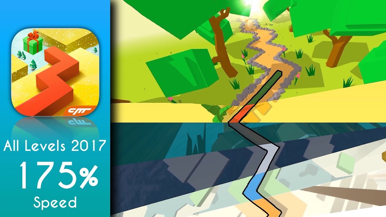 Dancing Line - All Levels 2017 (175% Speed) iOS Widescreen
