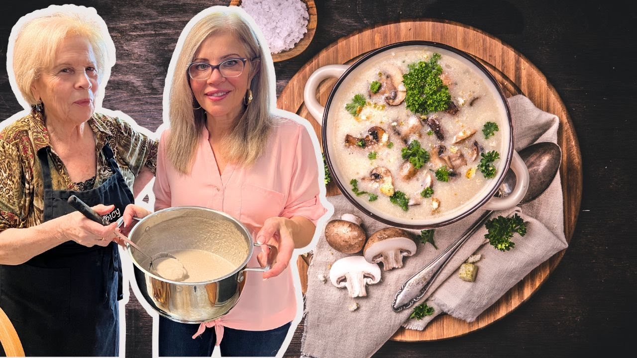 How to Make the Best Mushroom Soup Ever!