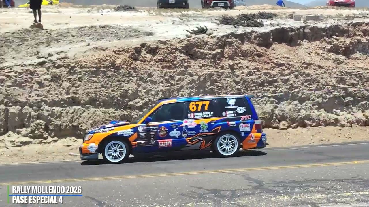 Rally Premio Ciudad de Mollendo 2026 - Pase del Cuarto Especial - 24/01/2026