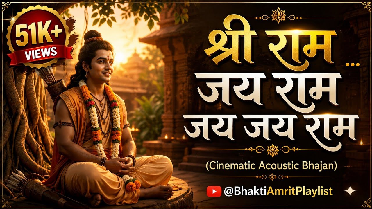 Morning Ram Jaap | Shri Ram Jai Ram Sita Ram | Meditation Ram Mantra
