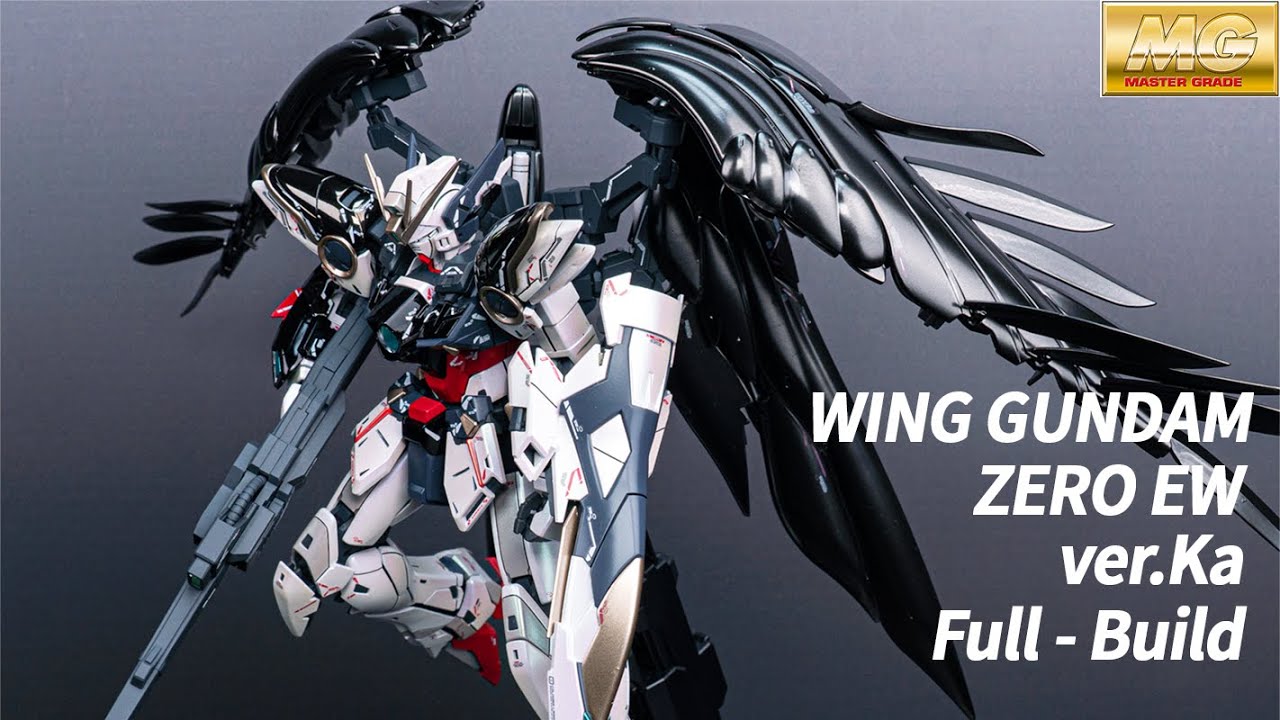 [건프라] MG 윙건담 제로EW 버전 카토키 커스텀도색 WING GUNDAM ZERO EW ver.ka Full-build
