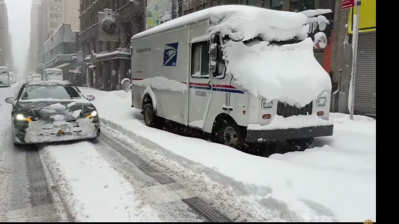Neve em Nova York 20 Graus Negativo