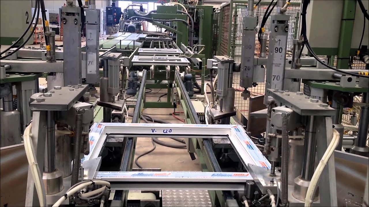 Upvc Window manufacturing process.