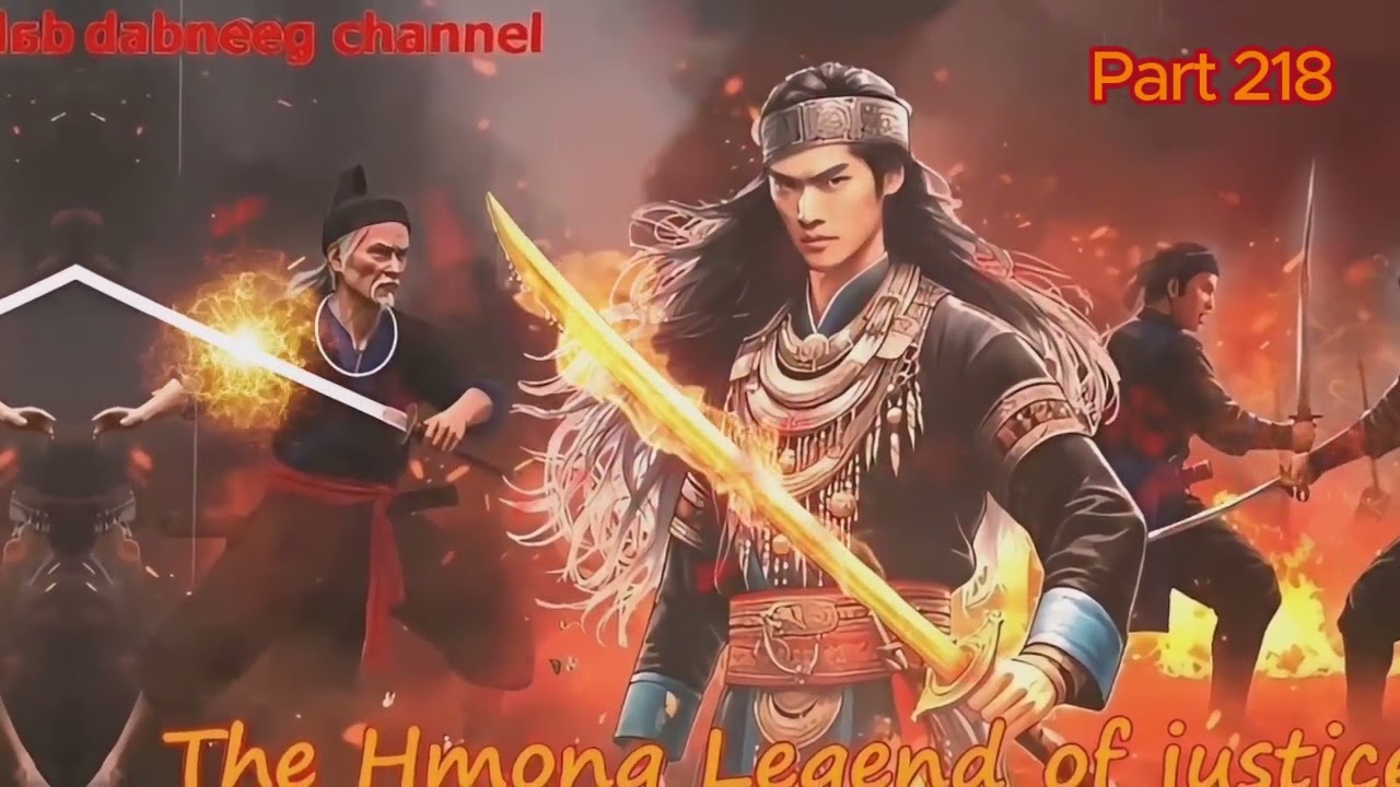 Xeeb Pov The Swordsman legend Episode 218 -  Hmong Action Warrior Story