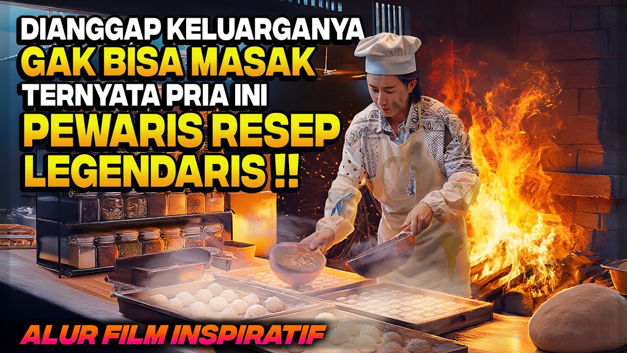 DIANGGAP BODOH KARENA CUMA KOKI KAMPUNG TERNYATA MASTER CHEF PEWARIS RESEP LEGENDARIS‼️ Alur Film
