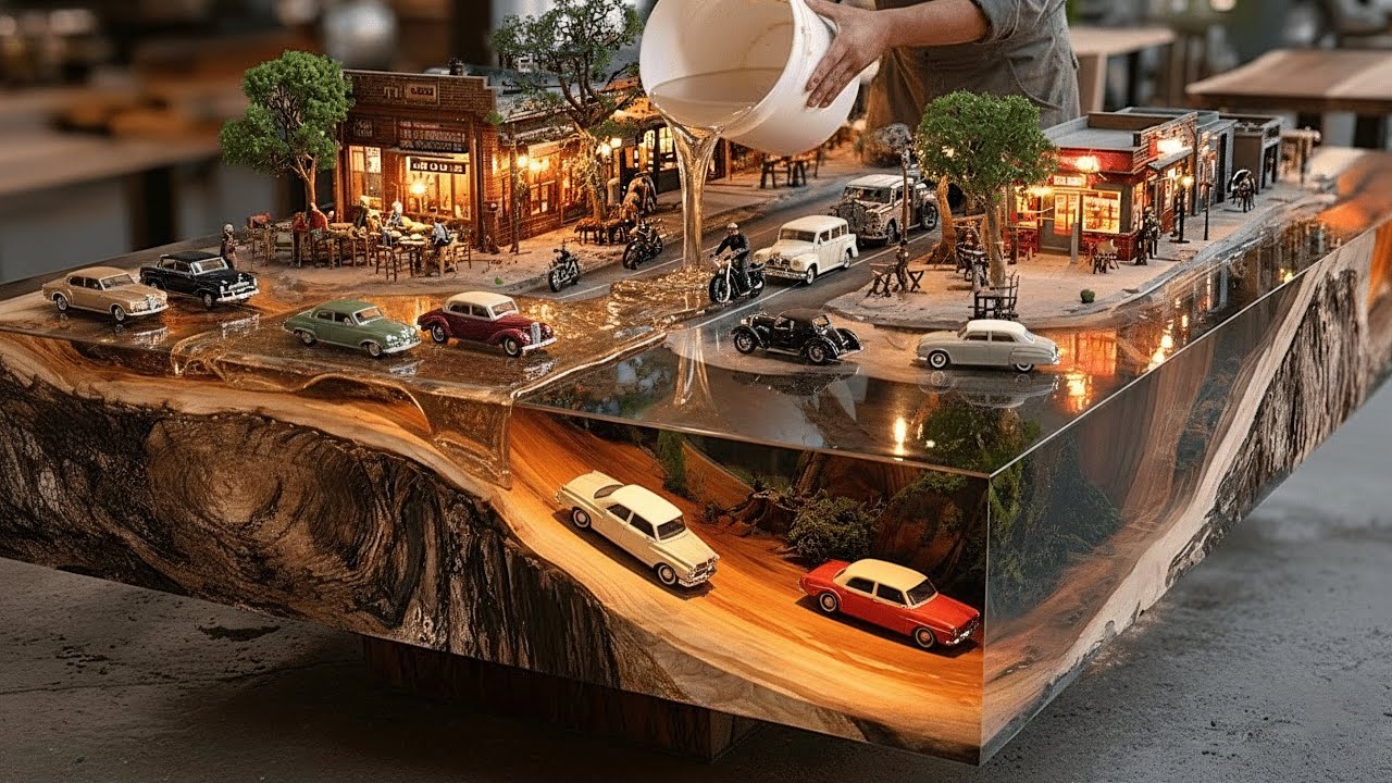 Most Expensive Table: Crafting an Ultra-Luxurious Epoxy Resin Table