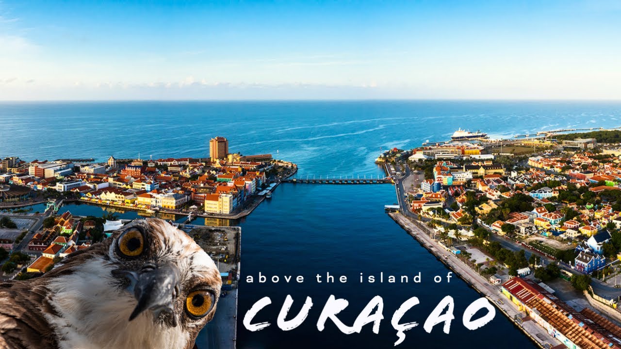 Above Curacao | pt.15  | Willemstad Punda Otrabanda | Amazing Aerial Scenery & Soothing Style
