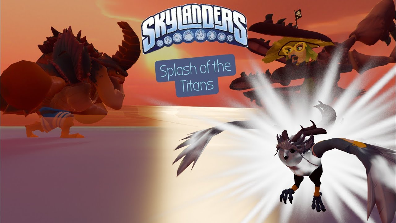 Skylanders: Splash of Titans. (Фан-комикс)