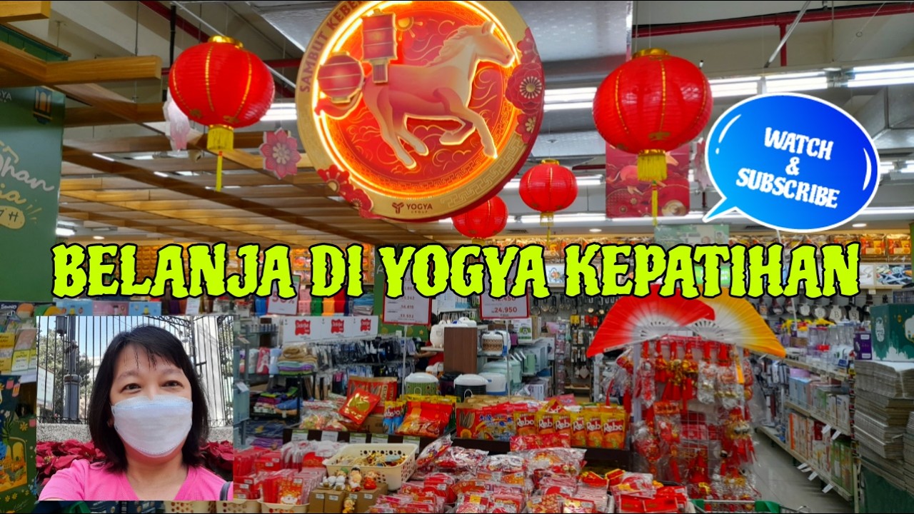 BELANJA DI YOGYA KEPATIHAN ‼️ SHOPPING AT YOGYA KEPATIHAN #dailyvlog