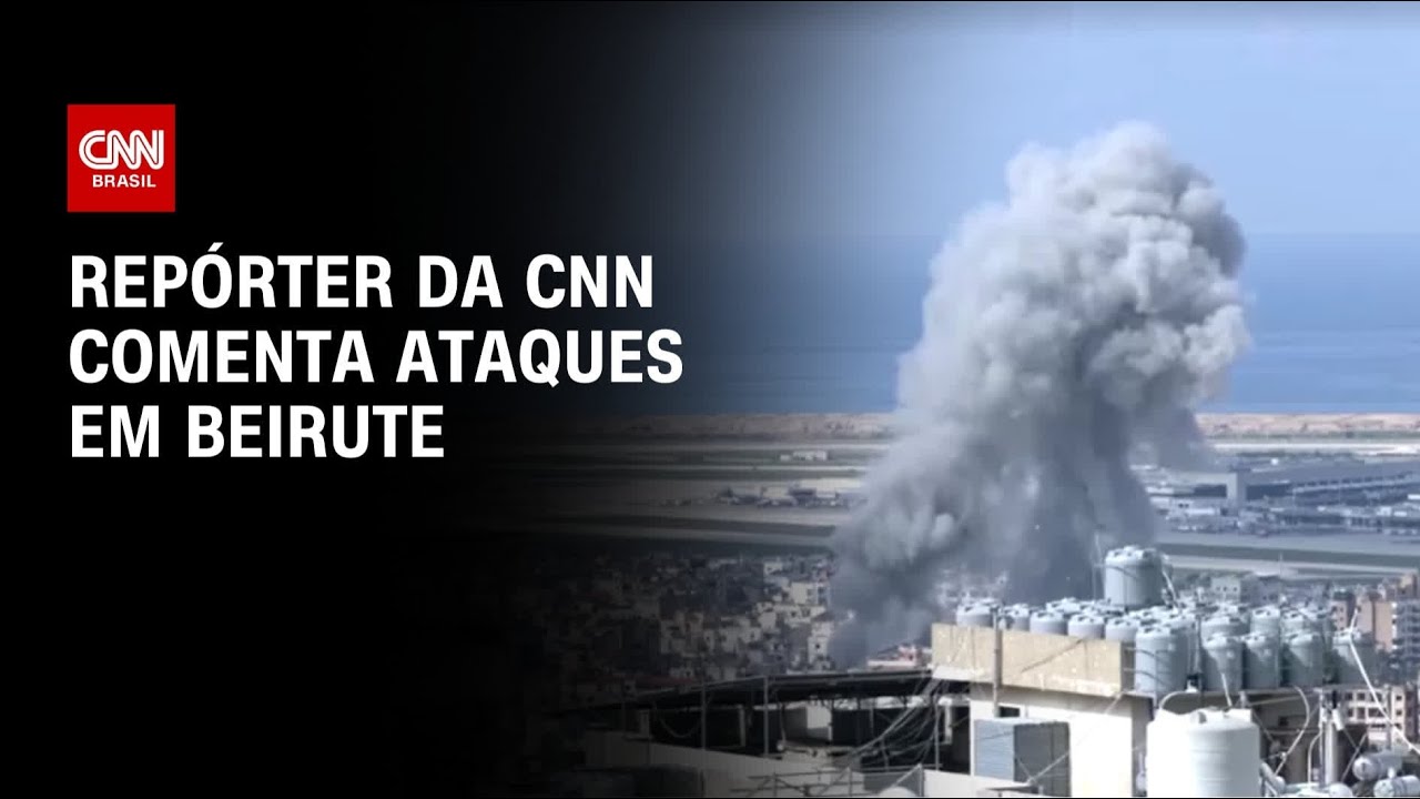 Guerra no Oriente Médio: Repórter da CNN comenta ataques em Beirute | CNN PRIME TIME