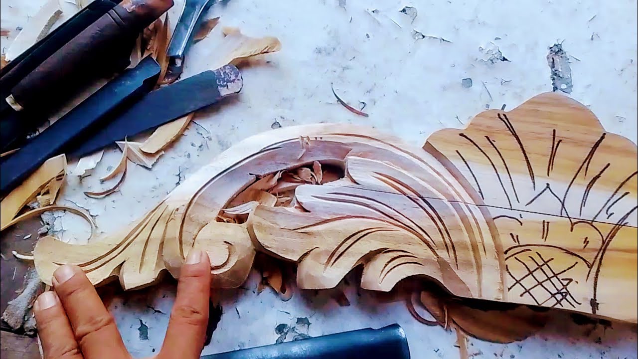 wood carving is an art#woodworking #woodscraft